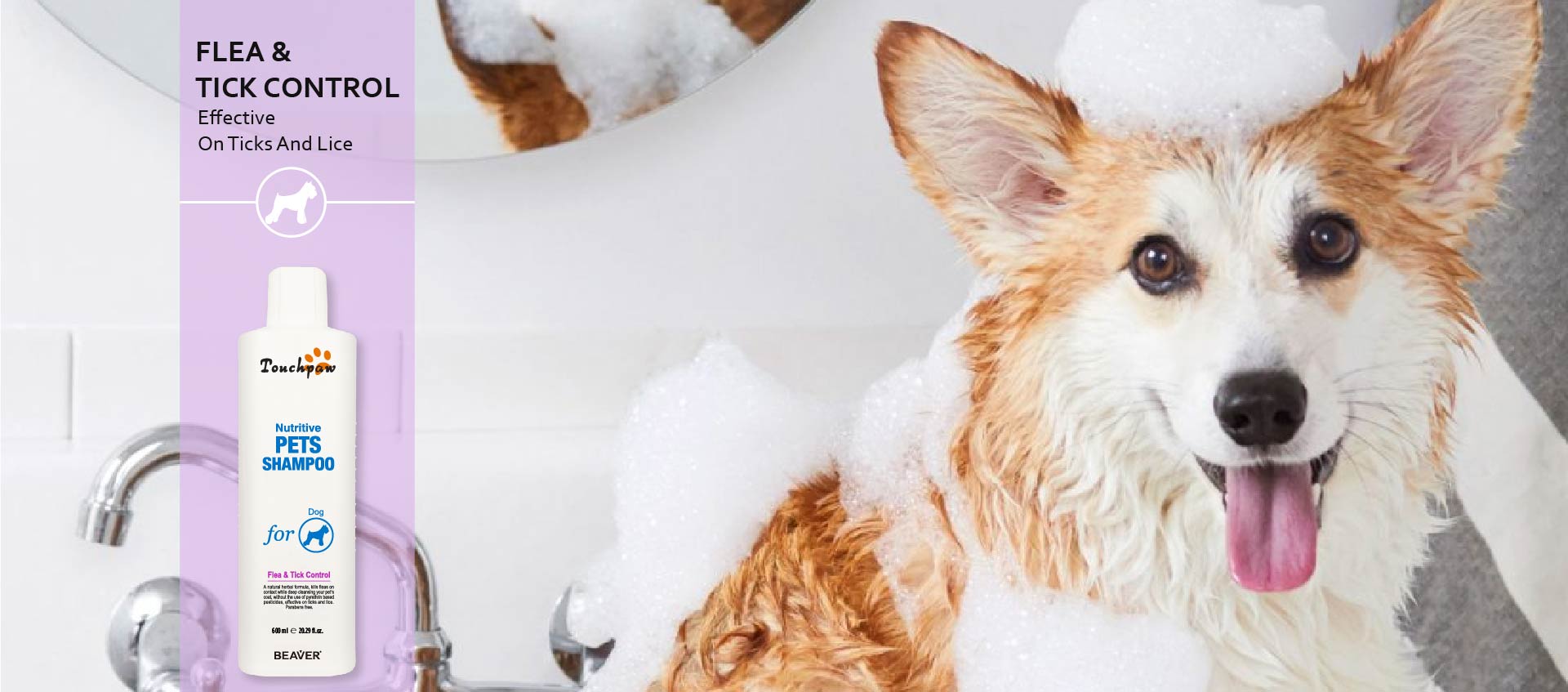 professional pet products flea and tick shampoo